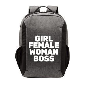 Girl Female Woman Boss Vector Backpack