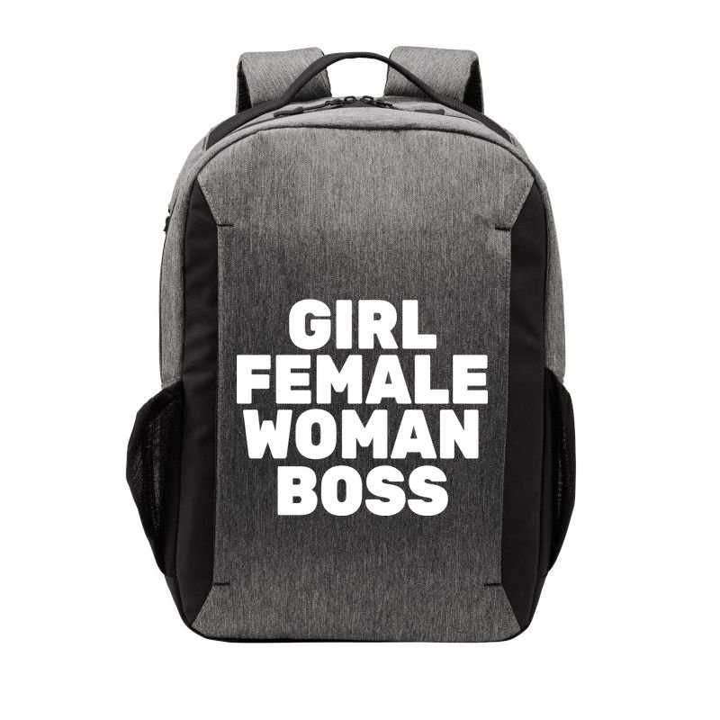 Girl Female Woman Boss Vector Backpack