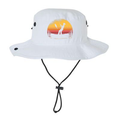 Girl Fishing Sunset Legacy Cool Fit Booney Bucket Hat