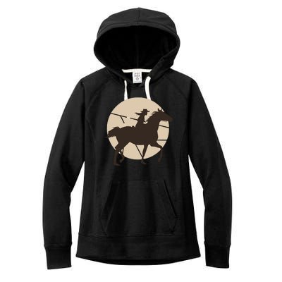 Girl Horse Rider Women's Fleece Hoodie