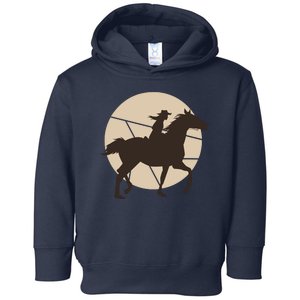 Girl Horse Rider Toddler Hoodie