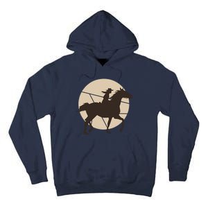 Girl Horse Rider Tall Hoodie