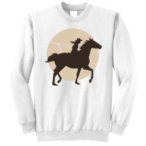 Girl Horse Rider Sweatshirt