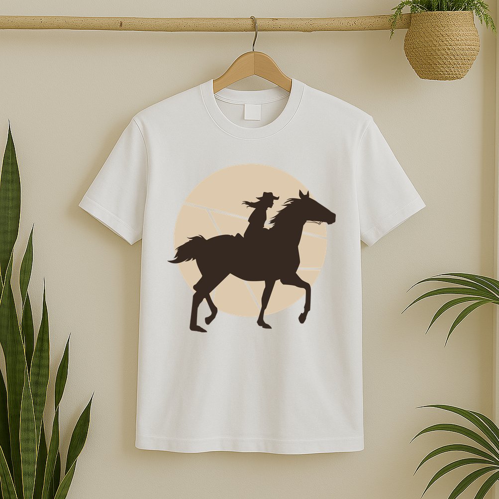 Girl Horse Rider T-Shirt