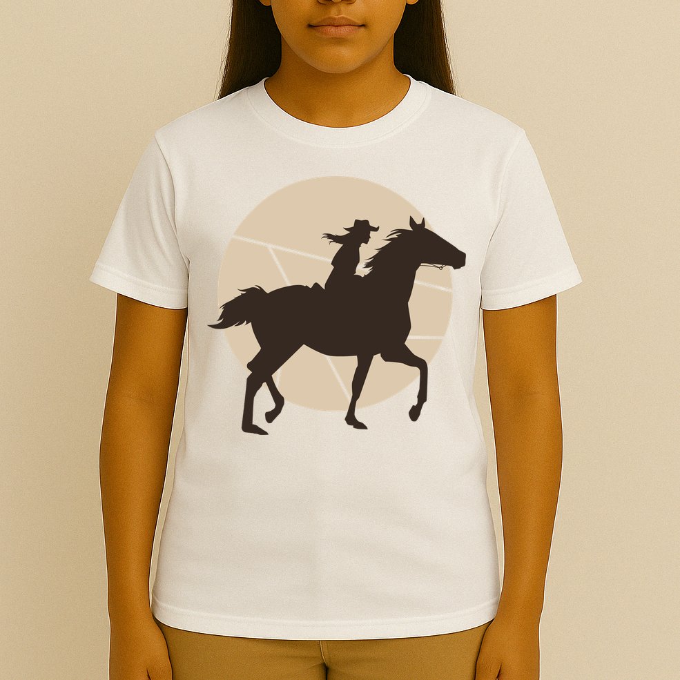 Girl Horse Rider T-Shirt