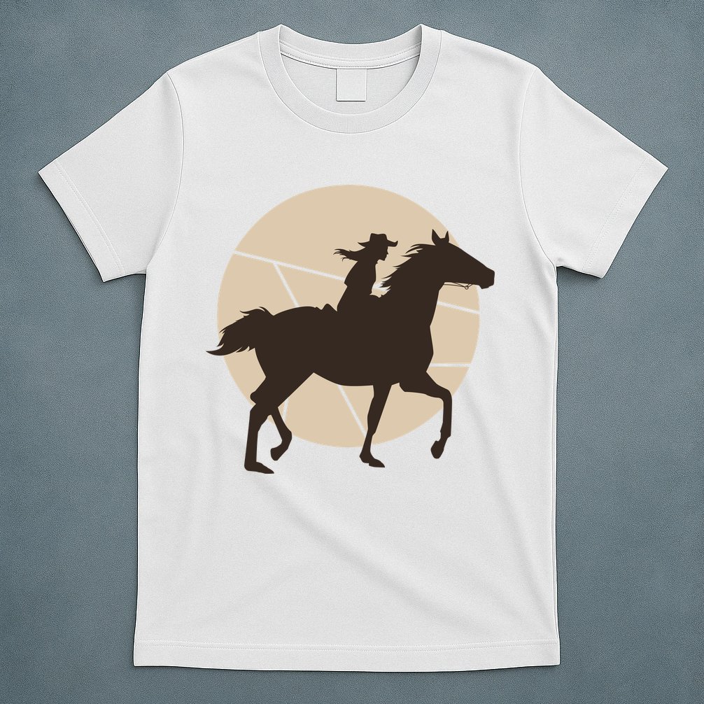 Girl Horse Rider T-Shirt
