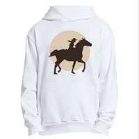 Girl Horse Rider Urban Pullover Hoodie