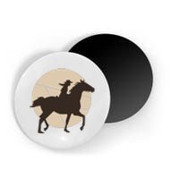 Girl Horse Rider Magnet