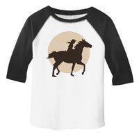 Girl Horse Rider Toddler Fine Jersey T-Shirt