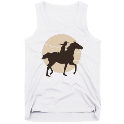 Girl Horse Rider Tank Top