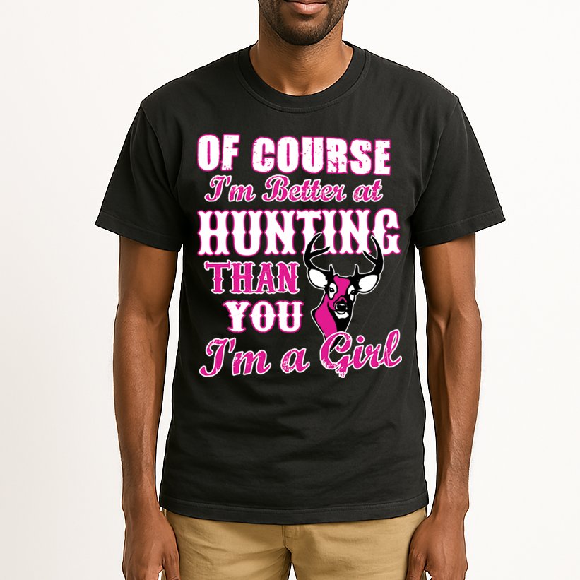 Girl Hunting Tall T-Shirt