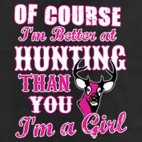 Girl Hunting 11oz C Handle Ceramic Mug