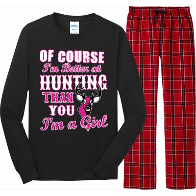 Girl Hunting Long Sleeve Pajama Set