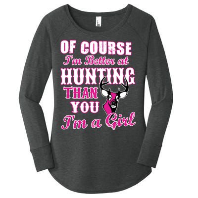 Girl Hunting Women's Perfect Tri Tunic Long Sleeve Shirt