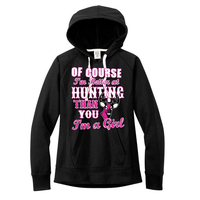 Girl Hunting Women's Fleece Hoodie