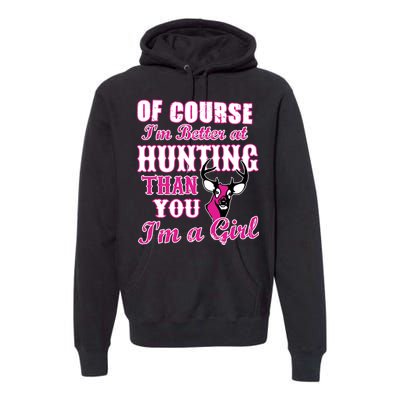 Girl Hunting Premium Hoodie