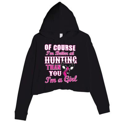 Girl Hunting Crop Fleece Hoodie