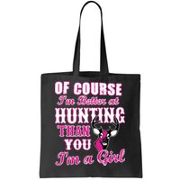 Girl Hunting Tote Bag