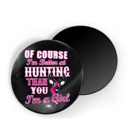 Girl Hunting Magnet