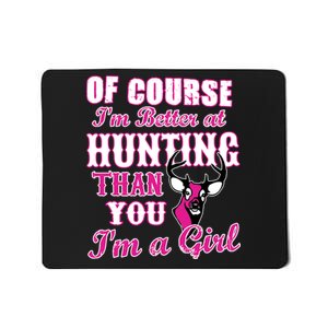 Girl Hunting Mousepad