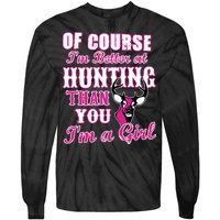 Girl Hunting Tie-Dye Long Sleeve Shirt