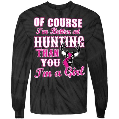 Girl Hunting Tie-Dye Long Sleeve Shirt