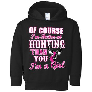 Girl Hunting Toddler Hoodie