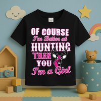 Girl Hunting Toddler T-Shirt