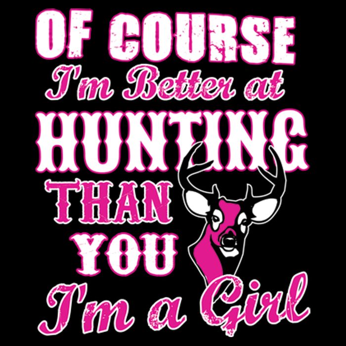 Girl Hunting Toddler T-Shirt