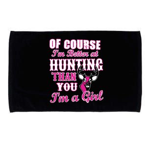 Girl Hunting Microfiber Hand Towel