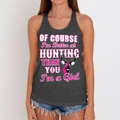 Girl Hunting Women's Knotted Racerback Tank