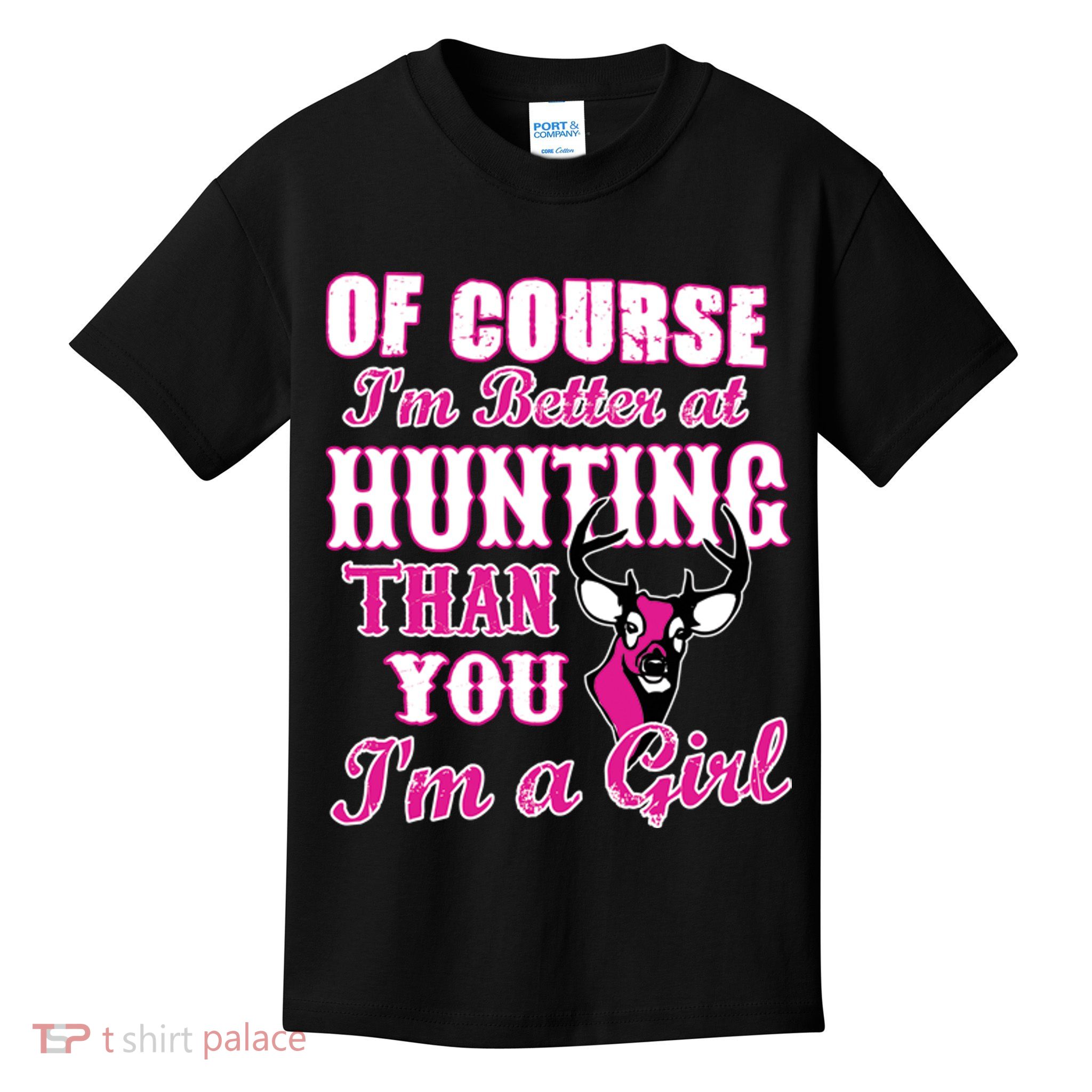 Girl Hunting Kids T-Shirt