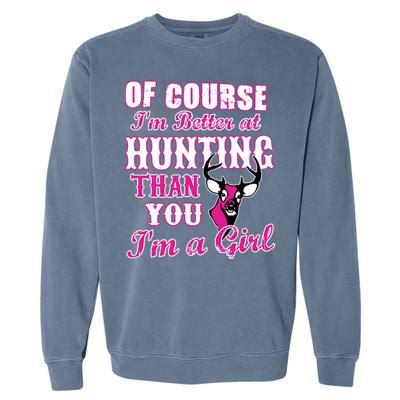 Girl Hunting Garment-Dyed Sweatshirt