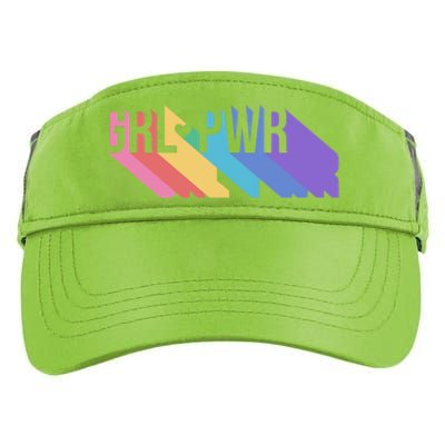 Girl Power Colorful Adult Drive Performance Visor