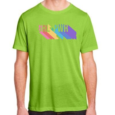 Girl Power Colorful Adult ChromaSoft Performance T-Shirt