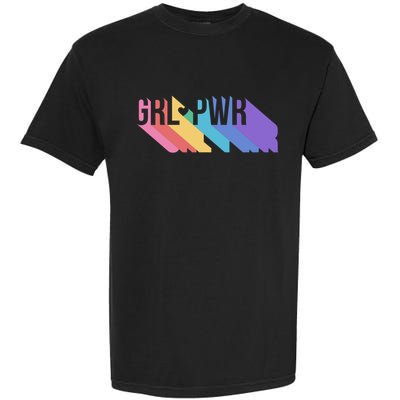 Girl Power Colorful Garment-Dyed Heavyweight T-Shirt