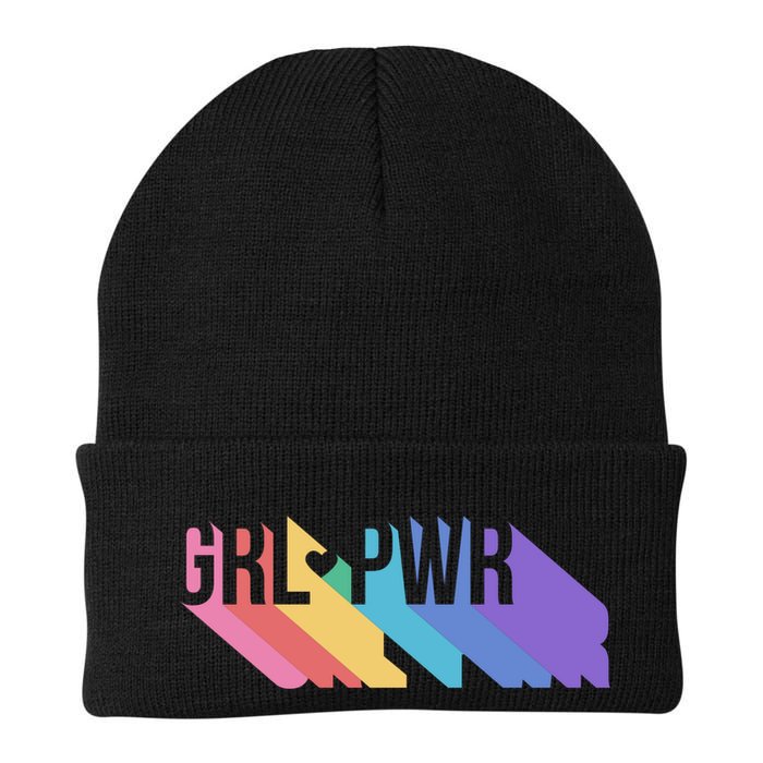 Girl Power Colorful Beanie