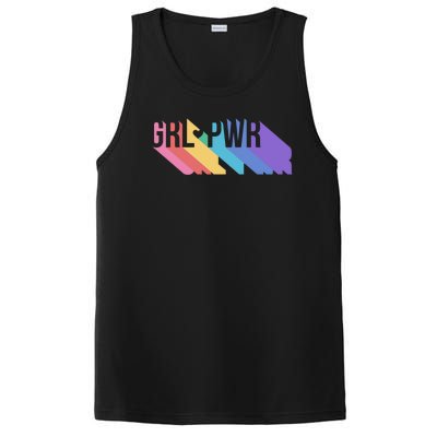 Girl Power Colorful PosiCharge Competitor Tank