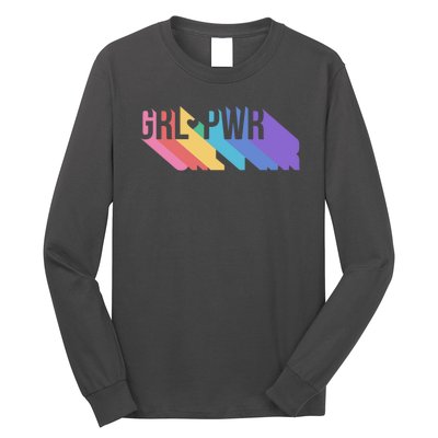 Girl Power Colorful Long Sleeve Shirt