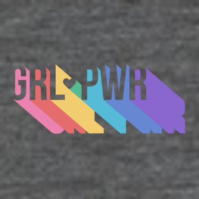 Girl Power Colorful T-Shirt