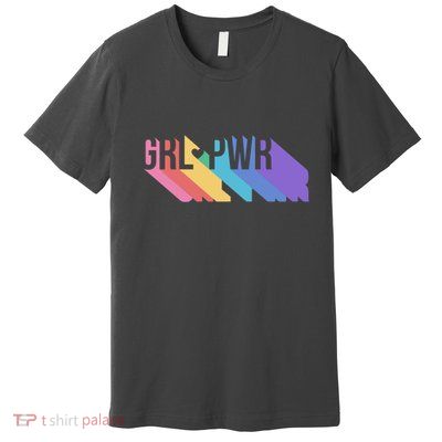 Girl Power Colorful Premium T-Shirt