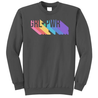 Girl Power Colorful Tall Sweatshirt