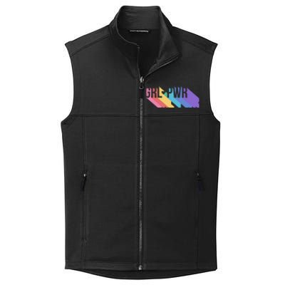 Girl Power Colorful Collective Smooth Fleece Vest