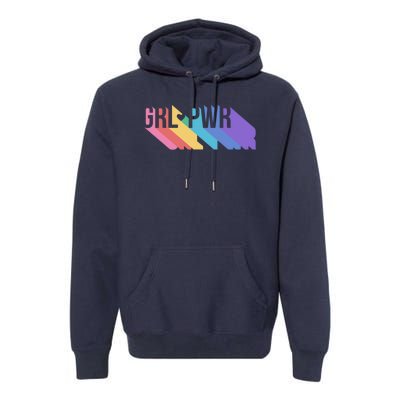 Girl Power Colorful Premium Hoodie