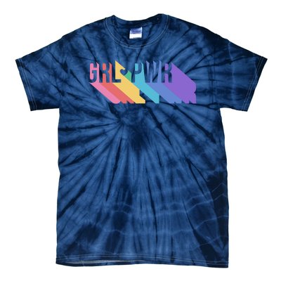 Girl Power Colorful Tie-Dye T-Shirt