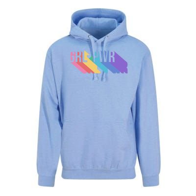 Girl Power Colorful Unisex Surf Hoodie