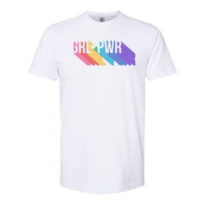 Girl Power Colorful Softstyle® CVC T-Shirt