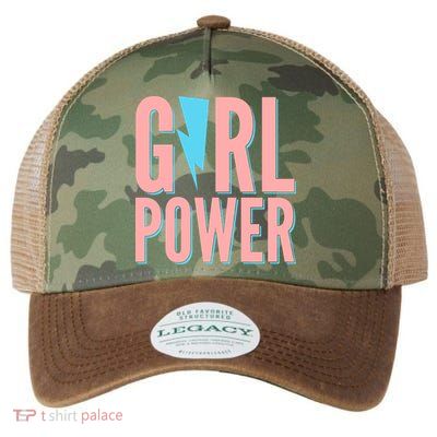 Girl Power Lightning Bolt Legacy Tie Dye Trucker Hat