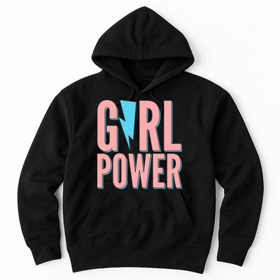 Girl Power Lightning Bolt Hoodie