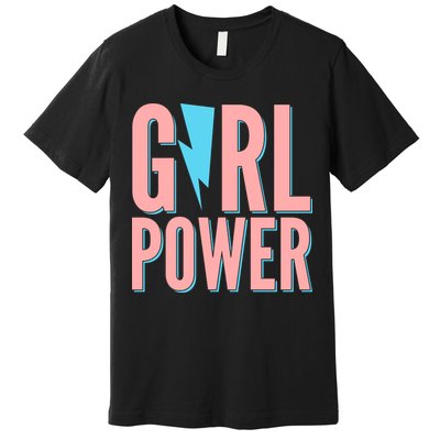 Girl Power Lightning Bolt Premium T-Shirt